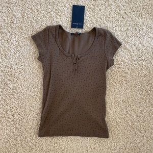 brandy melville henley top